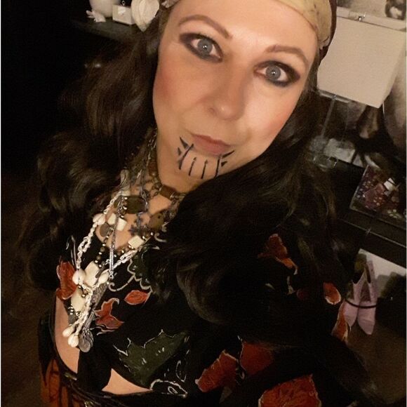 My Gypsy Halloween Outfit - Picture 4 of 7